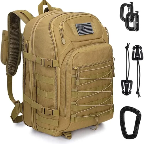 Тактический рюкзак с нашивкой в виде флага США