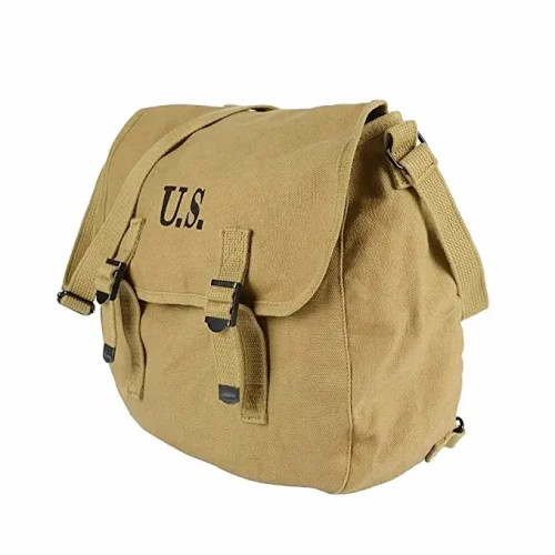 WWII US Military Canvas Messenger Bag