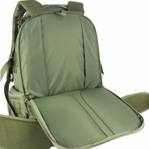 modulārās taktiskās mugursomas aizmugurējā kabata