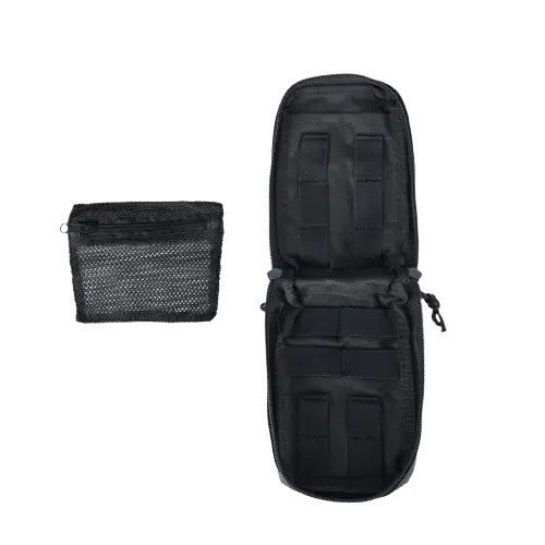 black tactical IFAK pouch