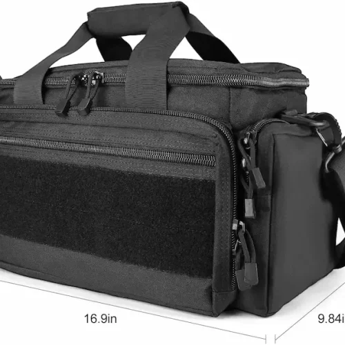 Schwarze taktische Gewehrentasche