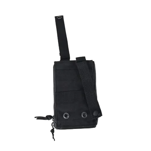 black tactical medic pouch