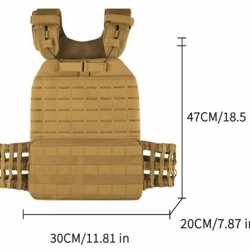 telovnik z utežmi coyote molle