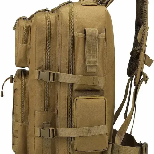 coyote tan molle backpack