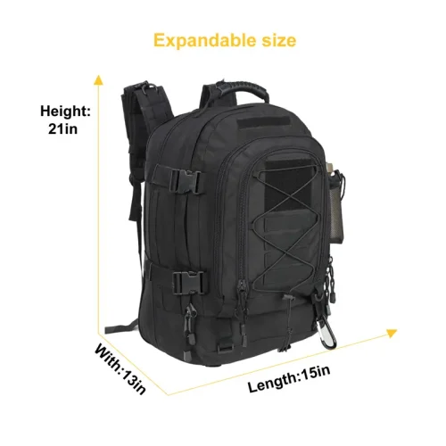 erweiterbarer taktischer Rucksack aus Molle