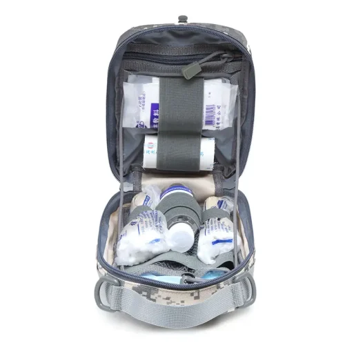 open camo first aid pouch