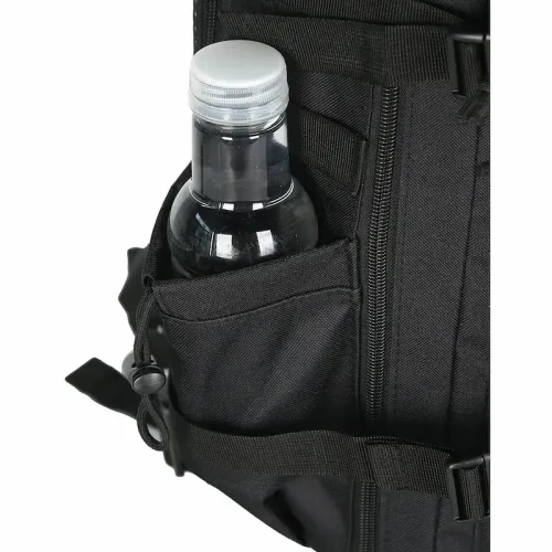 side pocket of a molle pack