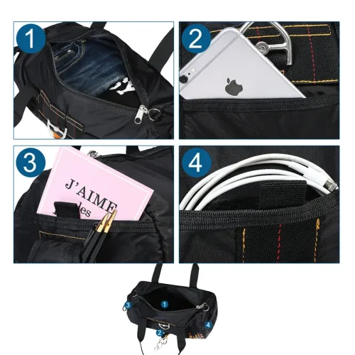 tactical duffel bag with multiple compartments