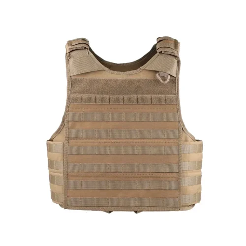 tan MOLLE tactical vest