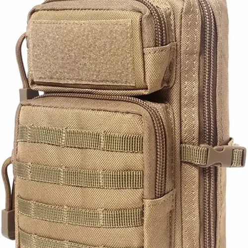 황갈색 MOLLE 유틸리티 파우치
