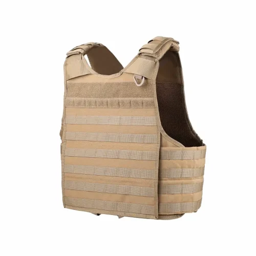 tan modular tactical vest