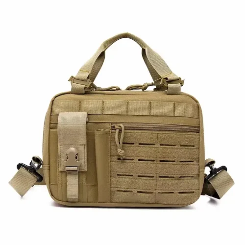 tan tactische EDC admin etui-kleine schoudertas