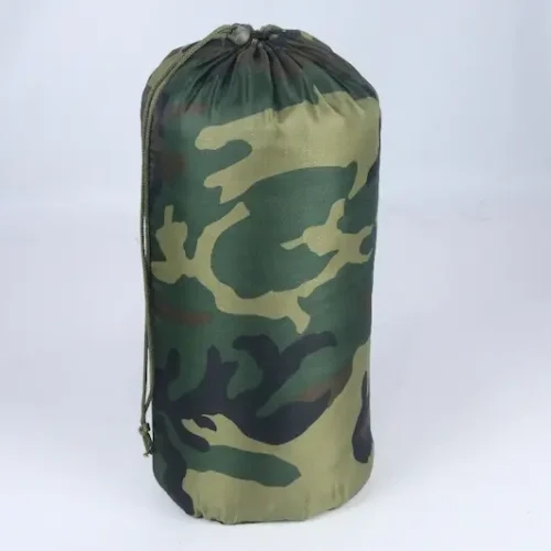 woodland camo tactische poncho voering